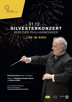 Filmplakat BERLINER PHILHARMONIKER - Das Silvesterkonzert 2018 mit Daniel Barenboim